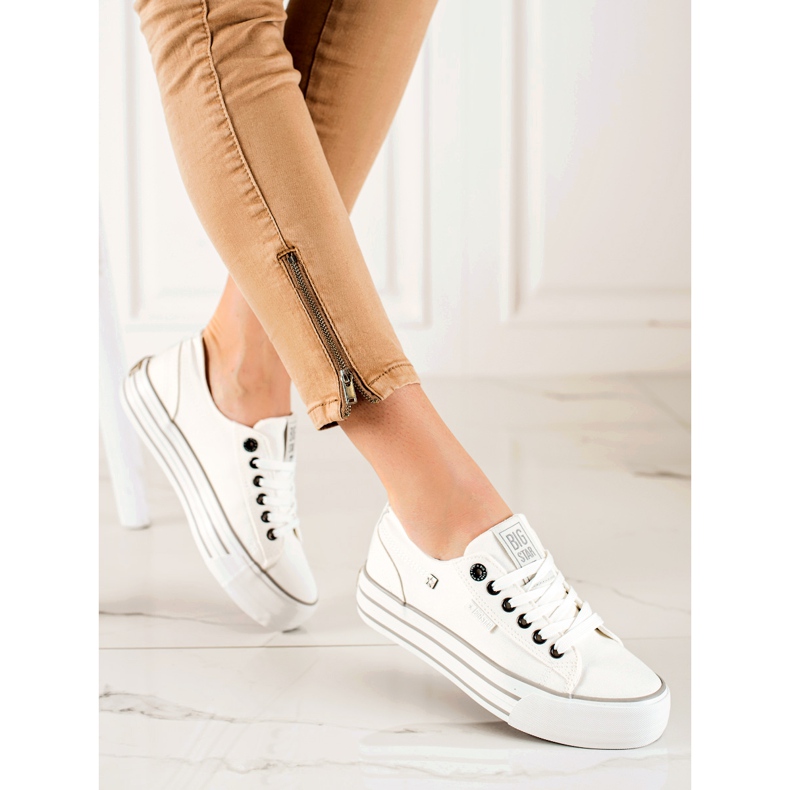 Pantofi de damă Big Star HH274052 alb 2