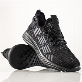 TRENDI Pantofi sport ușoare pentru bărbați negru 1