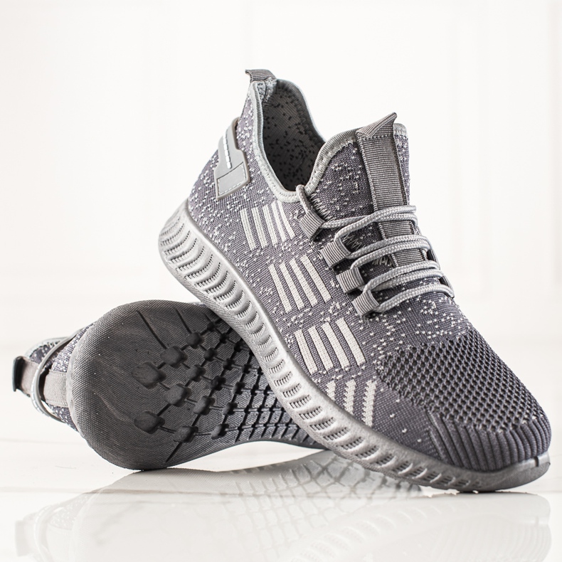 TRENDI Pantofi sport ușoare pentru bărbați gri 1