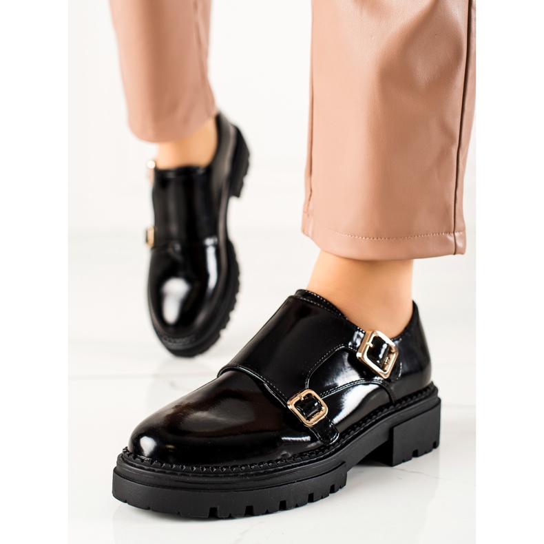 TRENDI Pantofi La.Fi la modă negru 1