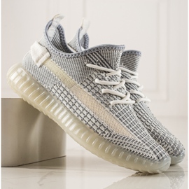 TRENDI Pantofi comozi pentru bărbați gri 2