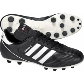 Ghete de fotbal Adidas Kaiser 5 Liga Fg 033201 negru negru 1