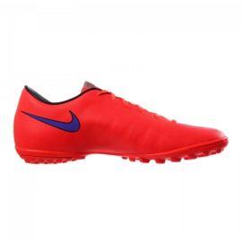 Ghete de fotbal Nike Mercurial Victory V Tf M 651646-650 roșu portocale si rosii 1
