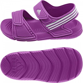 Sandale Adidas Akwah 9 Kids B40662 violet albastru 1