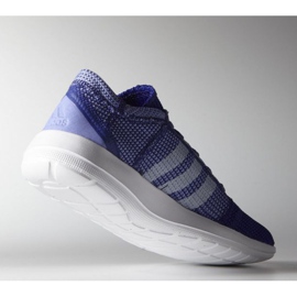 Pantofi de alergare adidas element refine tricot W B40629 violet albastru 2