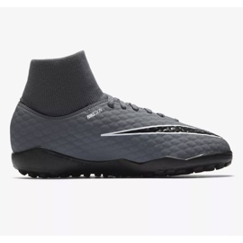 Pantof de fotbal Nike Hypervenom PhantomX 3 Academy Df Tf Jr AH7293-081 multicolor gri 1