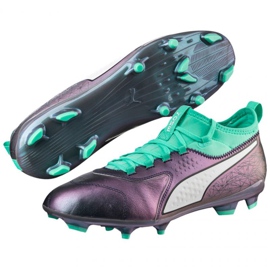 Ghete de fotbal Puma One 3 Il Lth Fg Color Shift-Bi M 104928 01 multicolor multicolor 3