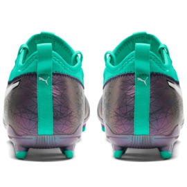 Ghete de fotbal Puma One 3 Il Lth Fg Color Shift-Bi M 104928 01 multicolor multicolor 4