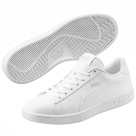 Puma Smash v2 LM 365215 07 alb 1
