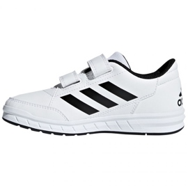 Pantofi Adidas AltaSport Cf Jr D96830 alb 2
