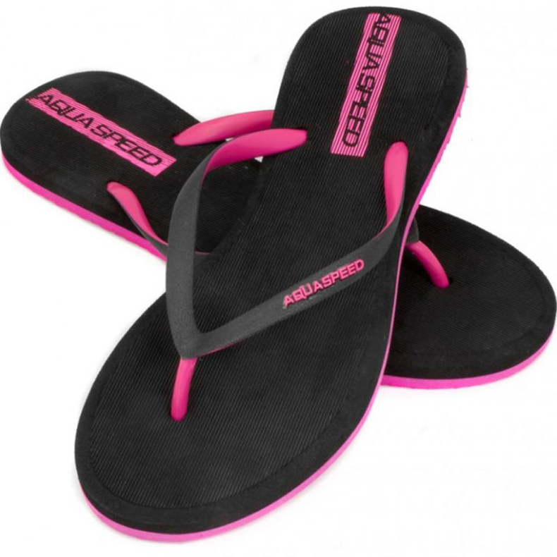 Flip-flops Genoa pentru femei Aqua-speed col. 37 negru 1