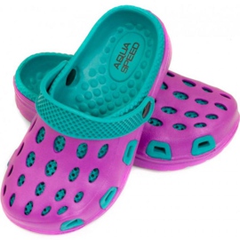 Papuci Aqua-speed Silvi Jr col 09 albastru violet 1