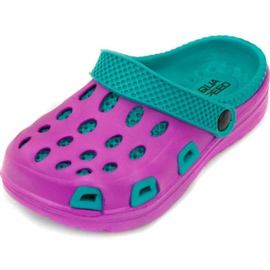 Papuci Aqua-speed Silvi Jr col 09 albastru violet 2