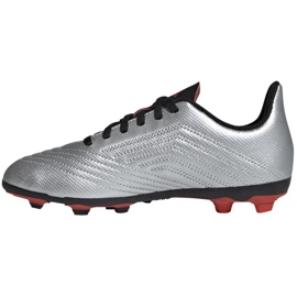 Ghete de fotbal Adidas Predator 19.4 FxG Jr G25822 multicolor argint 1