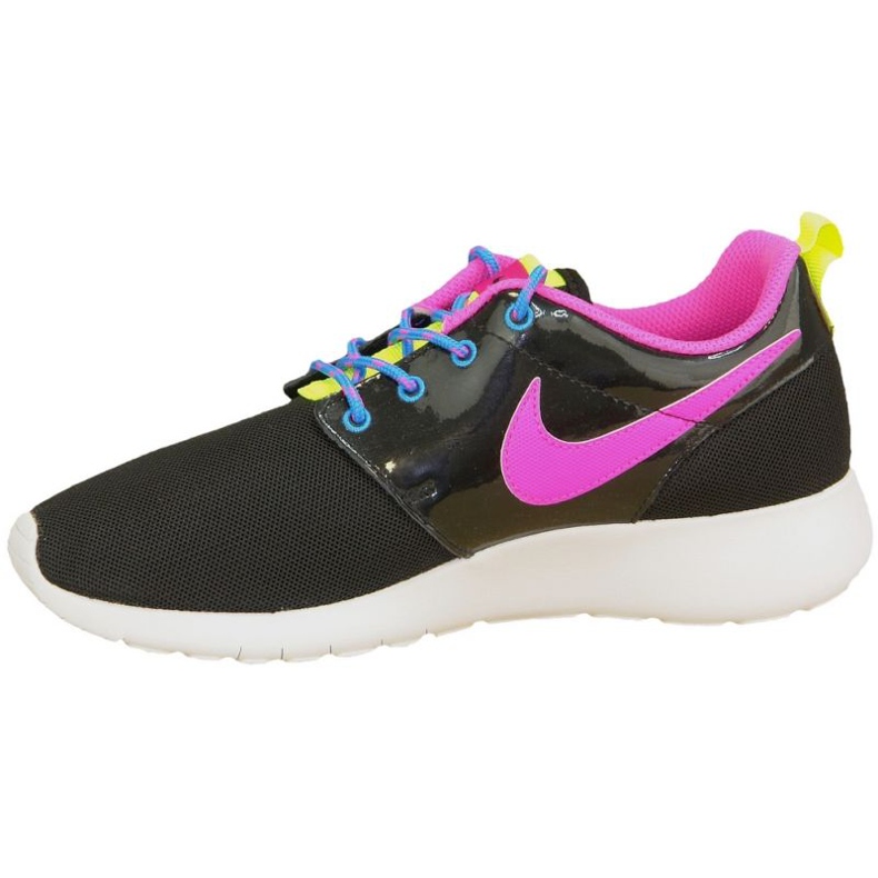 Pantofi Nike Roshe One Gs W 599729-011 negru roz multicolor 1