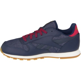 Reebok Classic Leather Dg Jr AR2042 albastru 1 Reebok Classic Leather Dg Jr AR2042 albastru 1