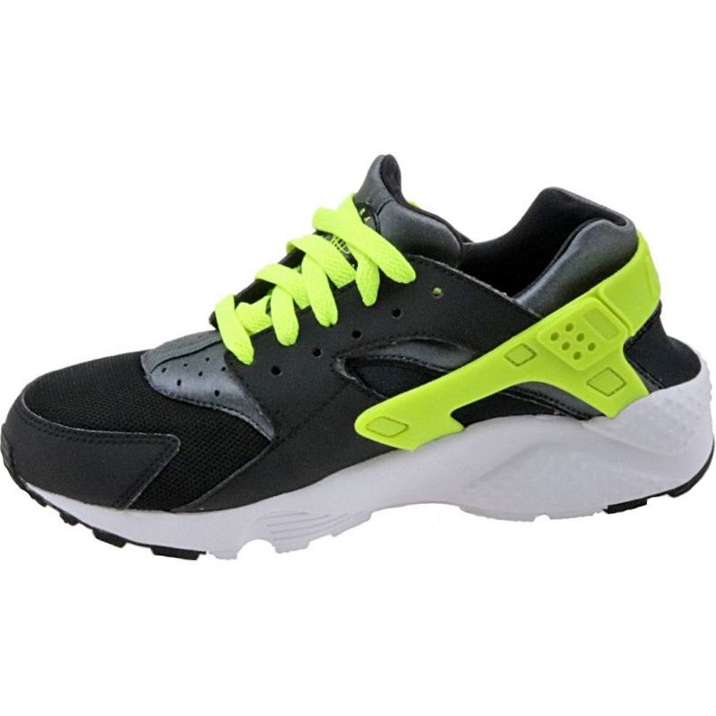 Pantofi Nike Huarache Run Gs W 654275-017 negru galben 1