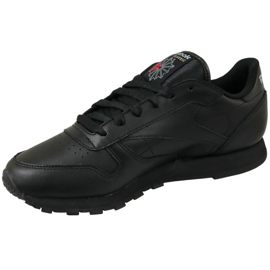 Pantofi Reebok Classic Leather W 3912 negru 1