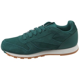Reebok Cl Leather Sg JRCM9079 verde 1 Reebok Cl Leather Sg JRCM9079 verde 1