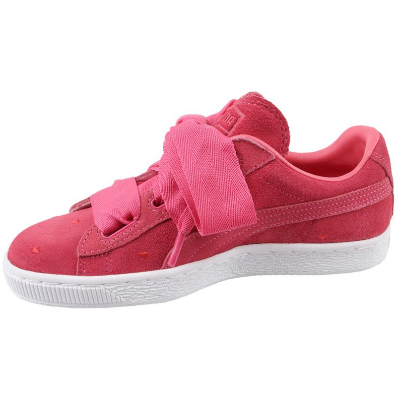 Pantofi Puma Suede Heart Jr 365135-01 roșu 1