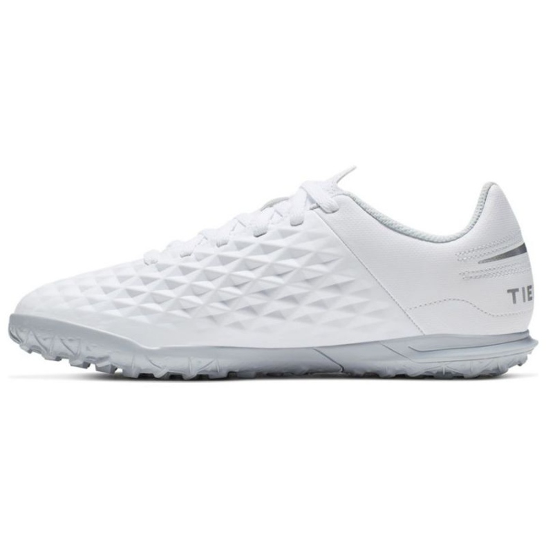 Pantof de fotbal Nike Tiempo Legend 8 Club Tf Jr AT5883-100 multicolor alb 1