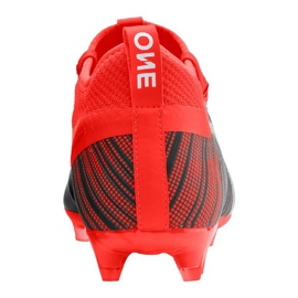 Pantofi de fotbal Puma One 5.2 Fg / Ag M 105618-01 multicolor portocale si rosii 1