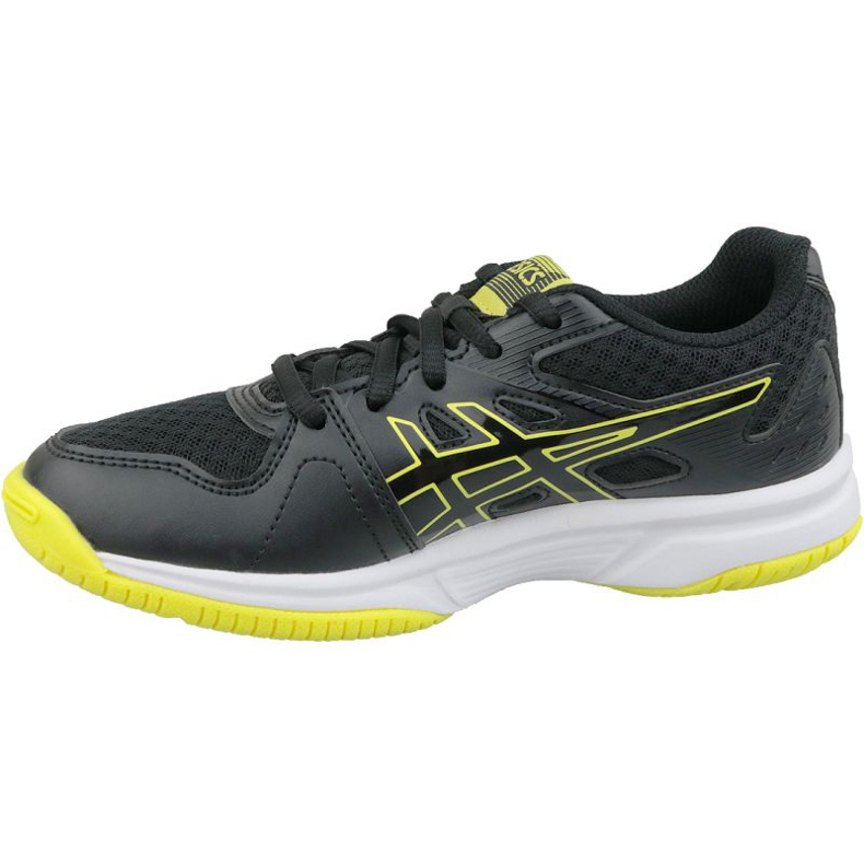 Asics Upcourt 3 Gs Jr 1074A005-003 pantofi de volei negru negru 1