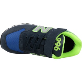 Pantofi New Balance Jr YV996DN albastru multicolor 2