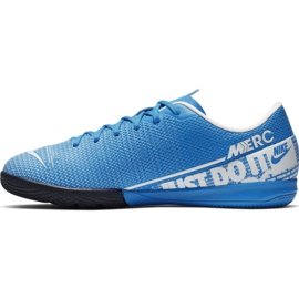 Pantofi de fotbal Nike Mercurial Vapor 13 Academy Ic Jr AT8137-414 albastru albastru 1