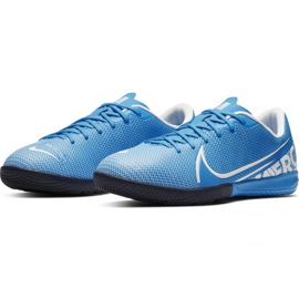Pantofi de fotbal Nike Mercurial Vapor 13 Academy Ic Jr AT8137-414 albastru albastru 3