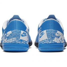 Pantofi de fotbal Nike Mercurial Vapor 13 Academy Ic Jr AT8137-414 albastru albastru 4