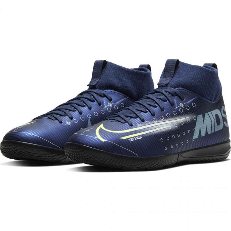 Pantof de fotbal Nike Mercurial Superfly 7 Academy Mds Ic Jr BQ5529 401 albastru marin albastru 1 Pantof de fotbal Nike Mercurial Superfly 7 Academy Mds Ic Jr BQ5529 401 albastru marin albastru 1