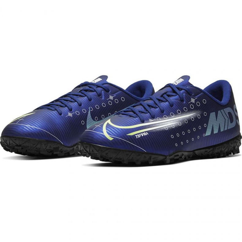 Pantof de fotbal Nike Mercurial Vapor 13 Academy Mds Tf Jr CJ1178 401 albastru marin albastru și bleumarin 1