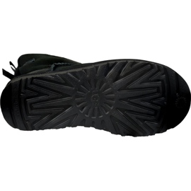 Pantofi Ugg Mini Bailey Bow Ii W 1016501-BLK negru 3