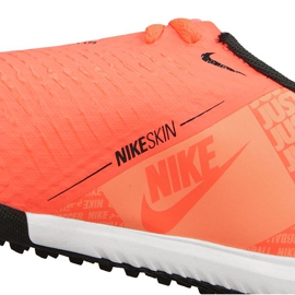 Pantofi de fotbal Nike Phantom Vnm Academy Tf Jr AO0377-810 portocale portocale si rosii 1
