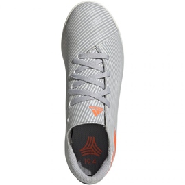 Ghete de fotbal Adidas Nemeziz 19.4 In Jr EF8307 multicolor nuanțe de gri 1