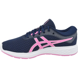Pantofi de alergare Asics Patriot 11 Gs Jr 1014A070-402 albastru marin 1 Pantofi de alergare Asics Patriot 11 Gs Jr 1014A070-402 albastru marin 1