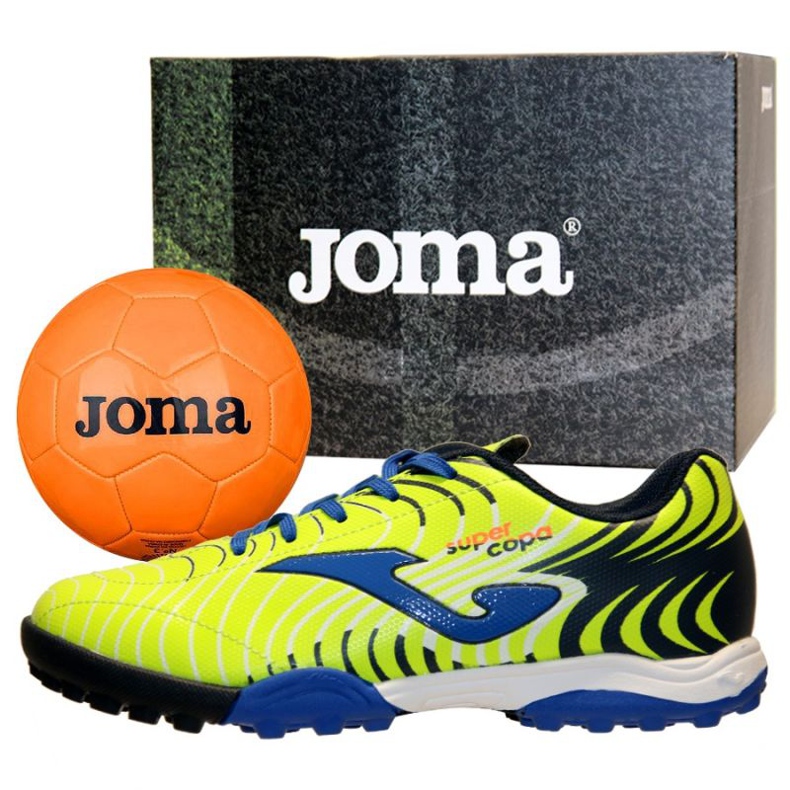 Ghete de fotbal Joma Super Copa Jr 2011 Tf Jr SCJS.2011.TF galben galben 1