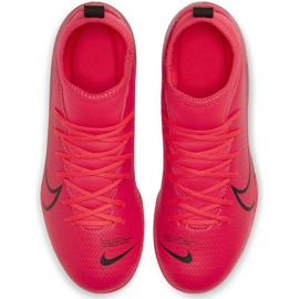 Pantofi de fotbal Nike Mercurial Superfly 7 Club FG / MG Jr AT8150-606 roșu portocale si rosii 1