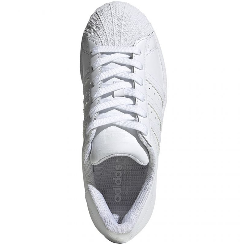 Pantofi copii Adidas Superstar J albi EF5399 1
