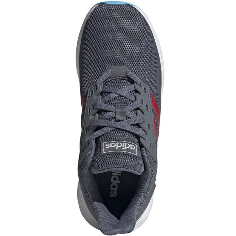 Pantofi Adidas Duramo 9 K Jr EG7899 roșu gri 1