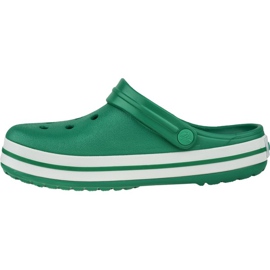 Pantofi Crocs Crocband 11016-3TL alb verde 1