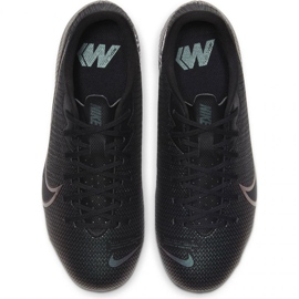 Pantofi de fotbal Nike Mercurial Vapor 13 Academy FG / MG Jr AT8123 010 gri negru 1 Pantofi de fotbal Nike Mercurial Vapor 13 Academy FG / MG Jr AT8123 010 gri negru 1