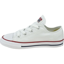Pantofi Converse Chuck Taylor All Star Kids 7J256C alb 1