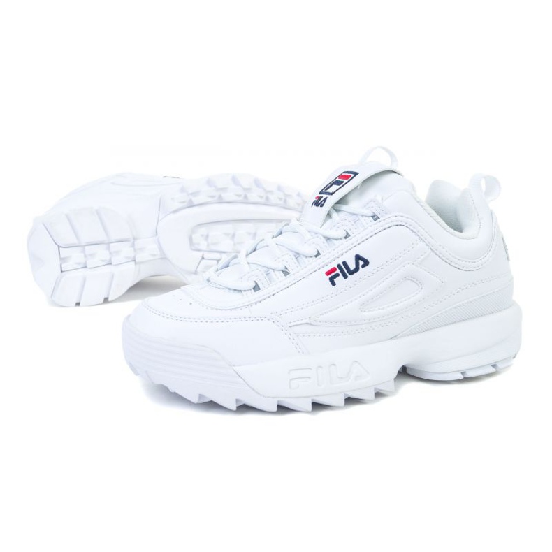 Pantofi Fila Disruptor Low W 1010302-1FG alb 1