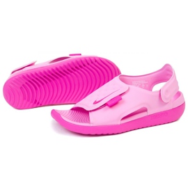 Sandale Nike Sundray Adjust 5 Jr AJ9076-601 negru roz 1