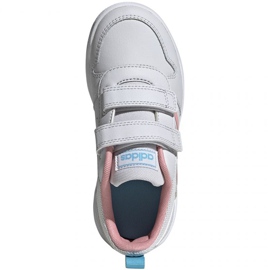 Pantofi Adidas Tensaur C Jr EG4091 alb albastru 1