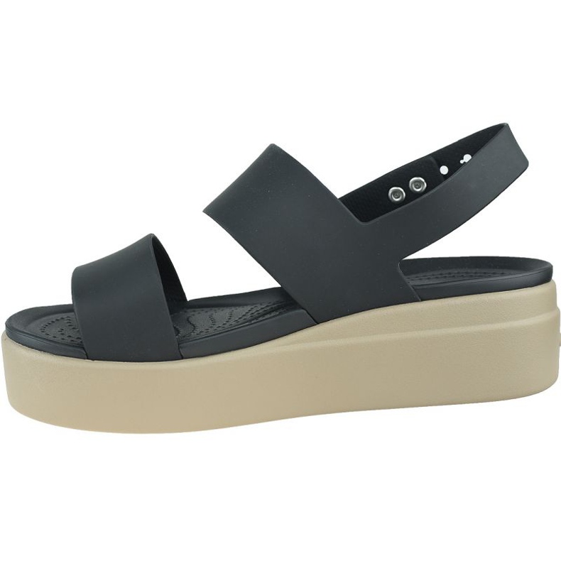 Crocs Brooklyn Low Wedge W 206453-07H albastru marin 1 Crocs Brooklyn Low Wedge W 206453-07H albastru marin 1