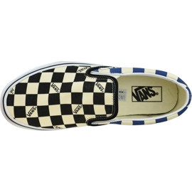 Vans Classic Slip-On Big Check M VN0A4U38WRT bej negru albastru multicolor 2