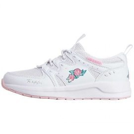 Pantofi Kappa Loretto Jr 260791K 1022 alb 2